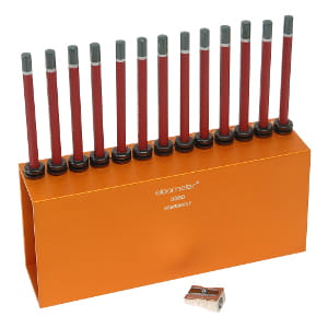Image - 6B to 6H Pencil Hardness Test with Stand | Elcometer 3080