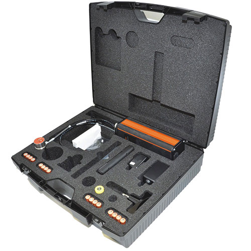 Supplied in a robust plastic carry case for easy transportation to and around the job site.