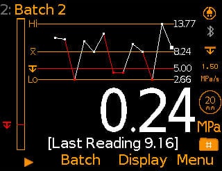 View trend graphs or live statistics