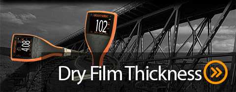 Elcometer Mobile Dry Film Thickness Banner