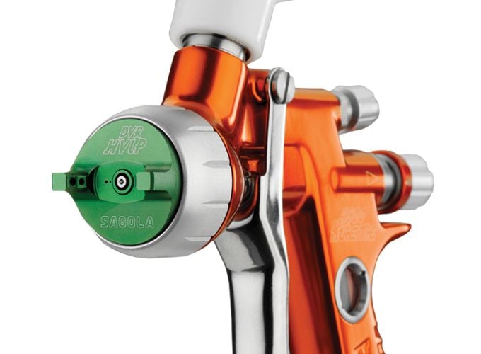 Image - Spray Gun, Sagola 4600 Xtreme Digital-psi Gravity, DVR HVLP-XL1.30mm