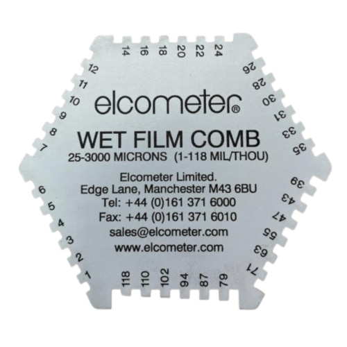 Aluminium Wet Film Comb Pack of 10 112AL
